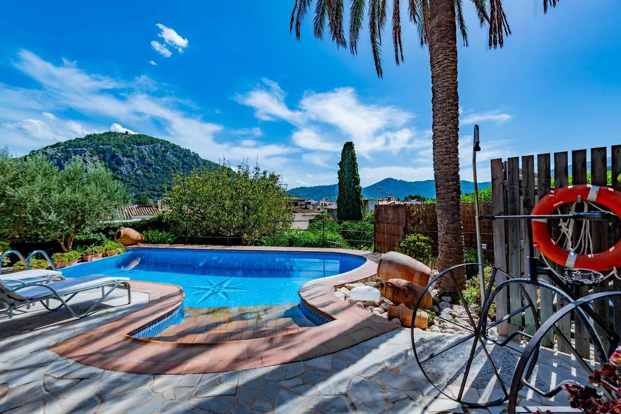 Villa In Center Of Pollensa With Pool And Jacuzzi